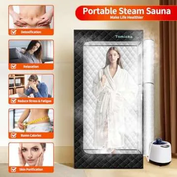 Portable Steam Sauna Box for Ultimate Relaxation