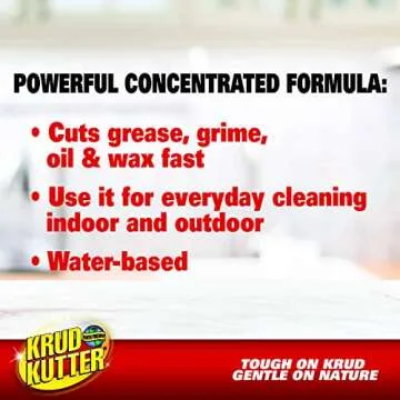 Krud Kutter KK326 Original Concentrated Cleaner/Degreaser Stain Remover Spray, 32 oz