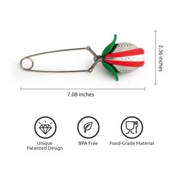 Cute Tea Infuser by OTOTO - Loose Leaf Tea Steeper, Tea Accessories, Tea Diffusers, Tea Infuser for ...