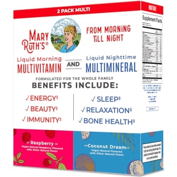 MaryRuth Liquid Morning & Night Multivitamin Bundle