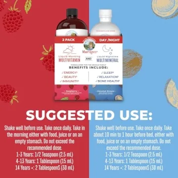 MaryRuth Liquid Morning & Night Multivitamin Bundle