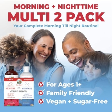 MaryRuth Liquid Morning & Night Multivitamin Bundle