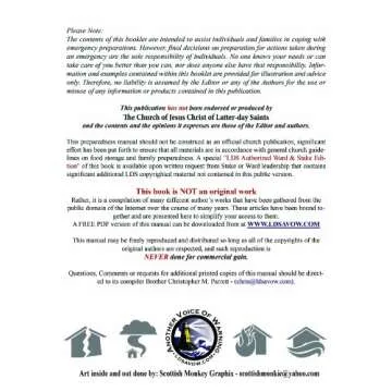 LDS Preparedness Manual, V8, 2012 Edition (Volume 8.xx)