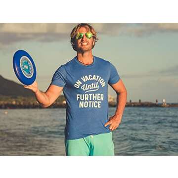 Mens On Vacation Until Further Notice Tshirt Funny Summer Holiday Tee Mens Funny T Shirts Funny Summ...