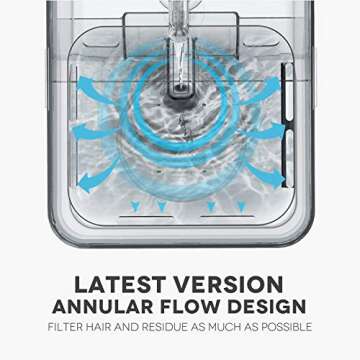 Cat Water Fountain, 101oz/3L Pet Drinking Fountain for Cats Dogs Inside Ultra Quiet Automatic Water ...