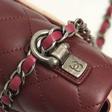 Chanel Women's Tri-Color Leather Flap Chain Bag