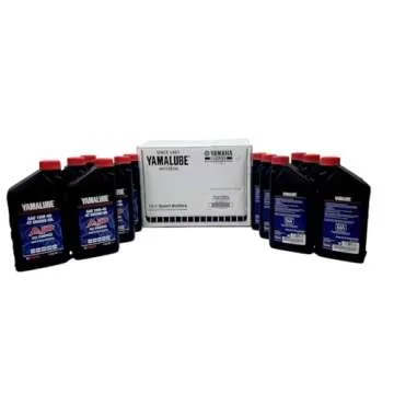 Yamalube 10W-40 Engine Oil Case of 12 Quarts for Yamaha
