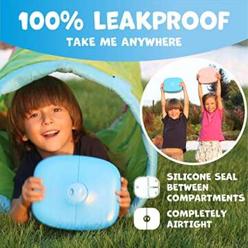 Umami Kids Bento Lunch Box - 100% Leakproof & Easy to Open