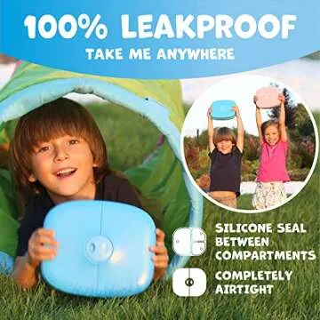 Umami Kids Bento Lunch Box - 100% Leakproof & Easy to Open