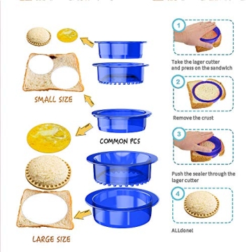 Tribe Glare Sandwich Cutter - Fun & Safe Kids Lunch Tool