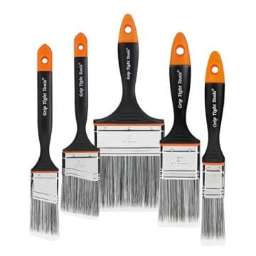 Grip Tight Tools PL01 Professional Paint Brush - 1 Inch