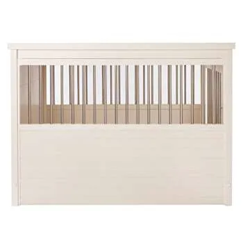 New Age Pet ecoFLEX Pet Crate/End Table, Large, Antique White