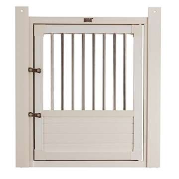 New Age Pet ecoFLEX Pet Crate/End Table, Large, Antique White