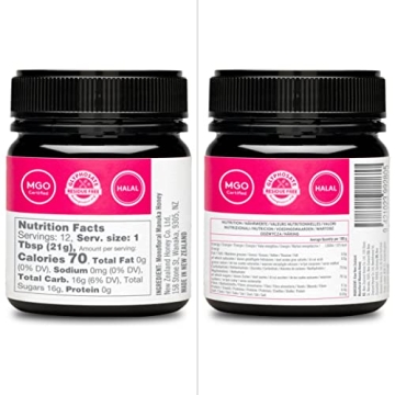 New Zealand Honey Co. Raw Manuka Honey UMF 20+ | 8.8oz