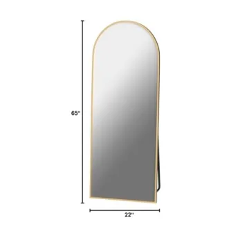 FVANF Arched Full Length Mirror with Quality Reflection