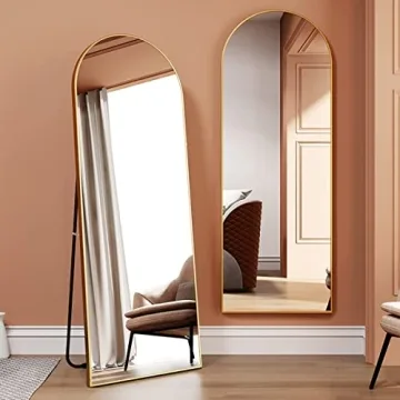 FVANF Arched Full Length Mirror with Quality Reflection