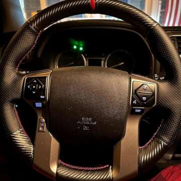 Loncky Custom Steering Wheel Cover for Toyota Models