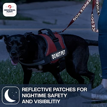 Industrial Puppy Do Not Pet Patch - Reflective, Durable, Customizable