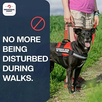 Industrial Puppy Do Not Pet Patch - Reflective, Durable, Customizable