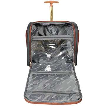 Steve Madden Unisex-Adult (Luggage only) Sports, Black, us-11