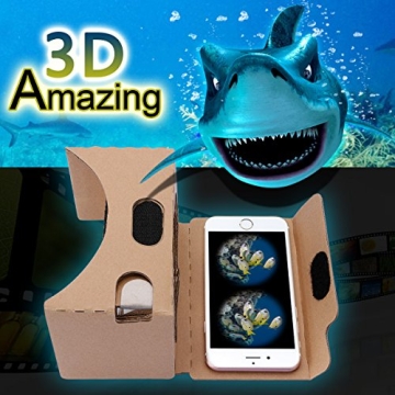 Google Cardboard VR Headset for iPhone and Android Users