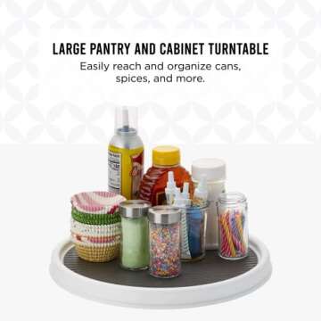 Copco Spice Organizer & Lazy Susan for Kitchen Organization