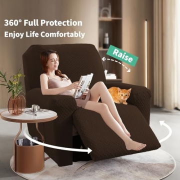 YEMYHOM Stretch Recliner Slipcover Perfect Fit & Protection