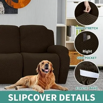 YEMYHOM Stretch Recliner Slipcover Perfect Fit & Protection