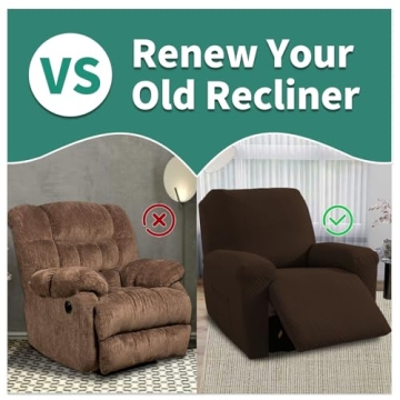 YEMYHOM Stretch Recliner Slipcover Perfect Fit & Protection