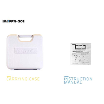 Hakko FR301-03/P Portable Desoldering Tool with Precision Control