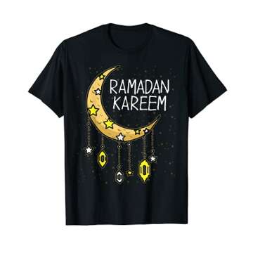 Ramadan T-Shirt | Moslem Islam Fast Half Moon