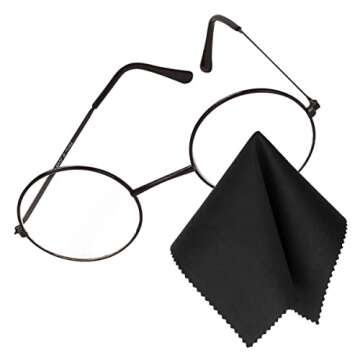 6Pcs Microfiber Cleaning Cloths Eyeglasses Cleaning Cloth for Glasses, Camera Lens, Smartphones and Tablets
