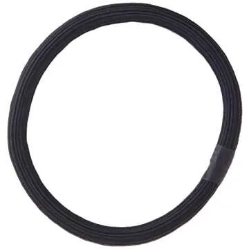 GOODY Ouchless XL & Extra Thick Elastics, Black, 10.0 Count,