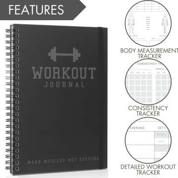 Fitness Journal: Track Gym Goals & Progress Today