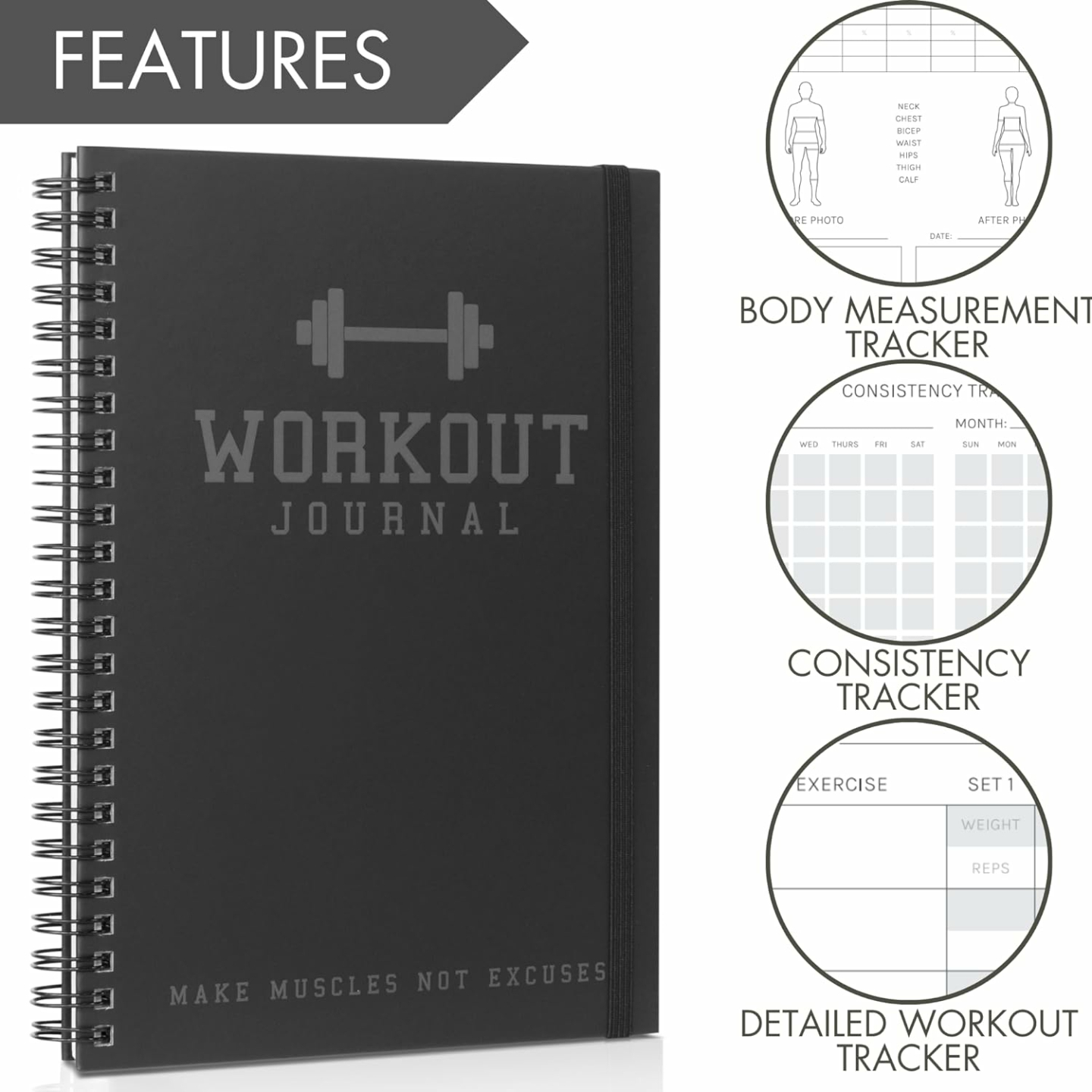 Fitness Journal: Track Gym Goals & Progress Today
