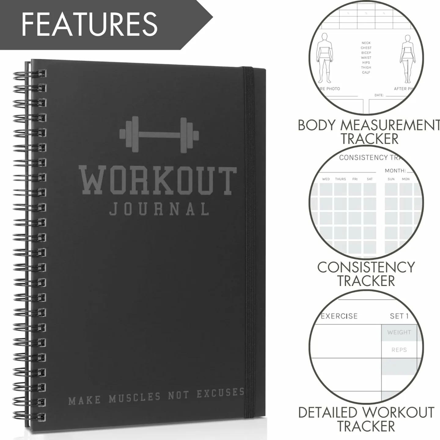 Fitness Journal: Track Gym Goals & Progress Today