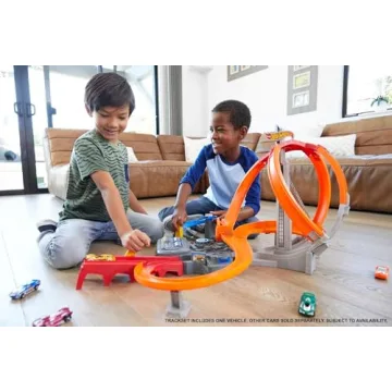 Hot Wheels Spin Storm Track Set - Exciting Racing Fun