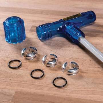 Frankford Arsenal Quick-N-EZ Impact Bullet Puller - Stuck Case Remover for Ammo Reloading with Interchangeable Collets