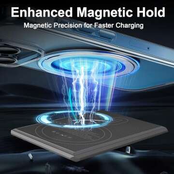 Magnetic Portable Charger Fast Charging Ultra-Slim Design