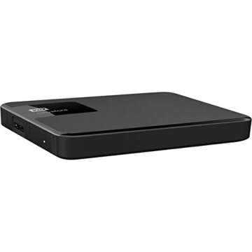 Western Digital - Easystore 5TB External USB 3.0 Portable Hard Drive - Black