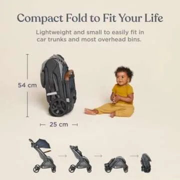 Ergobaby Metro+ Stroller Lightweight Travel Solution