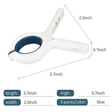 Durable Beach Towel Clips Perfect for Travels and Outside