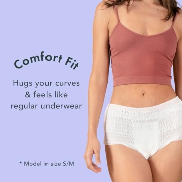 Rael Disposable Organic Cotton Underwear for Women