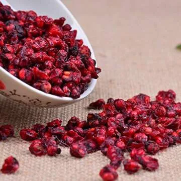 Nature Organic Schisandra Berries Dried Loose Bulk Herbs Schisandra Chinensis （Wu Wei Zi）Tea, 1 pcs, 4 Ounce (Pack of 1)