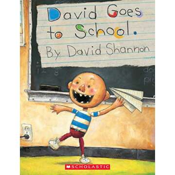 No David Books Fun Learning with David Goes to School