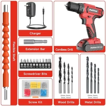 Discover PULITUO 20V Cordless Drill Set with Accessories
