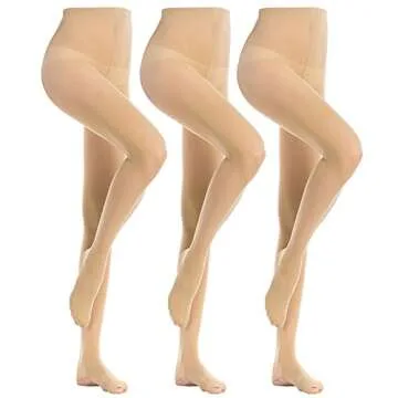 MANZI Convertible Ballet Dance Tights for Every Dancer