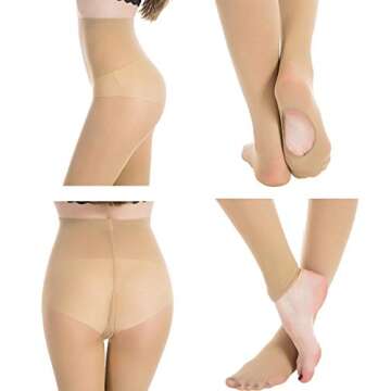 MANZI Convertible Ballet Dance Tights for Every Dancer