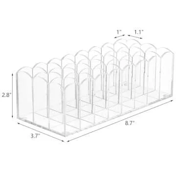 Hedume Acrylic Lip Gloss Holder - 24 Space Organizer