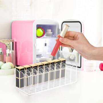 Hedume Acrylic Lip Gloss Holder - 24 Space Organizer